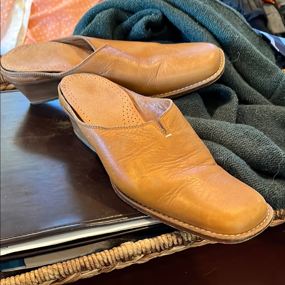 Zamagni Leather Shoes - Tan - Picture 4 of 5